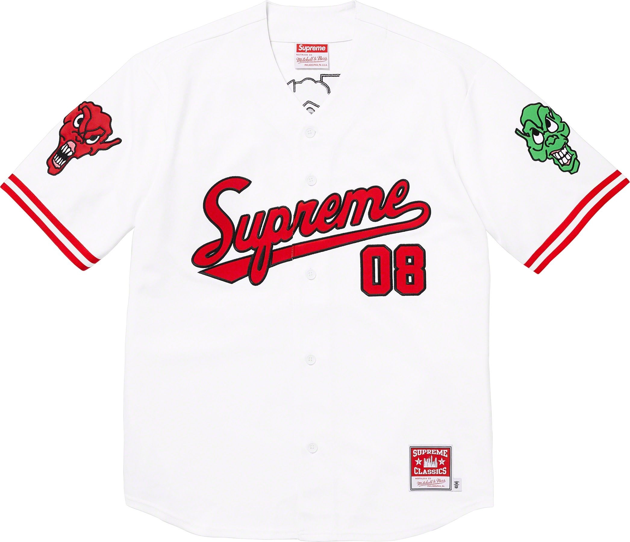 Supreme®/Mitchell & Ness® Downtown Hell Baseball Jersey view 13